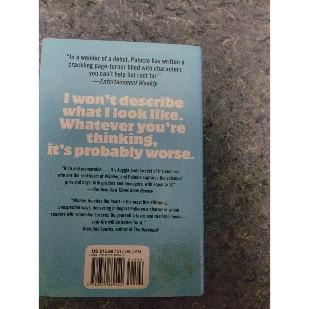 Wonder by RJ Palacio - Picture 11 of 12
